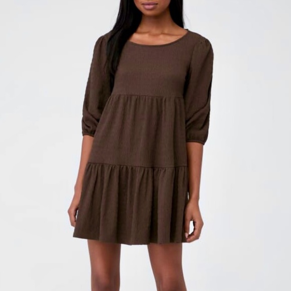 NWT BB Dakota ‘Volume Up’ Tiered Mini Dress